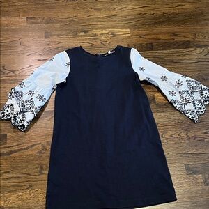 LOFT mix media dress medium